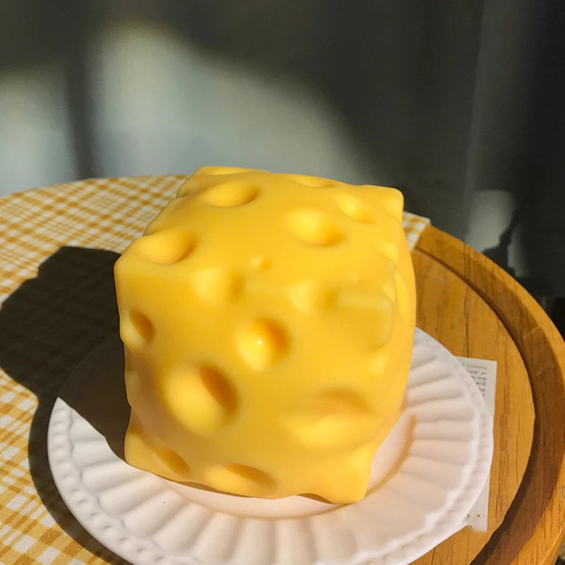 CheezySquish™ – Le Cube Fromage Anti-Stress Ultra Satisfaisant 🧀
