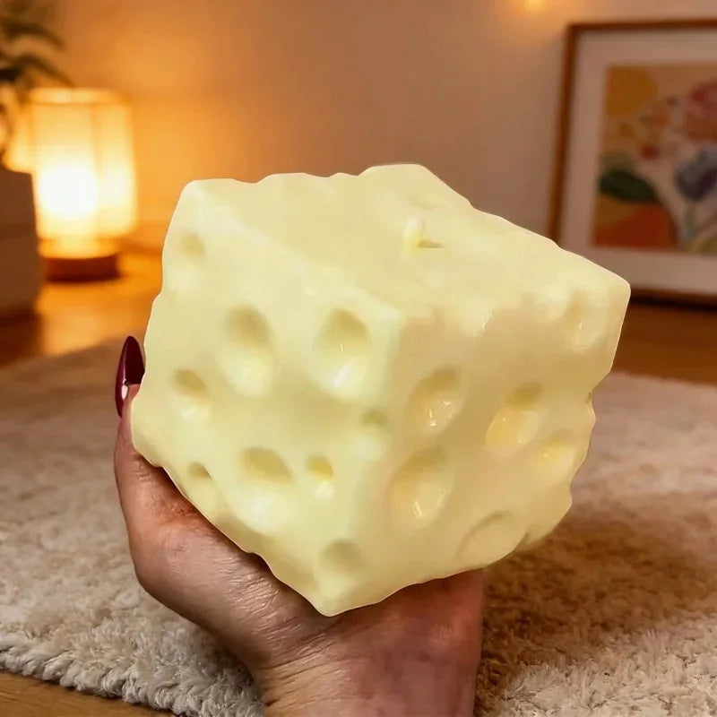 CheezySquish™ – Le Cube Fromage Anti-Stress Ultra Satisfaisant 🧀